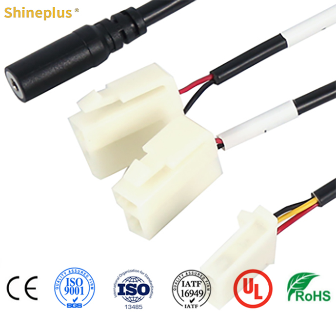 620mm Auto Electrical Wiring Harness , Bus Data Transmission Automotive Electrical Harness
