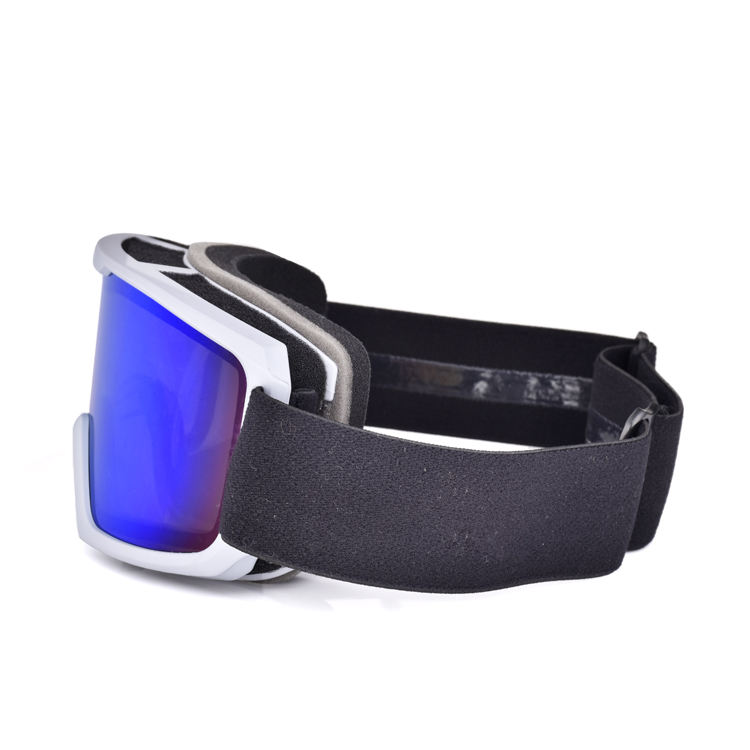 Full rim goggles double layer anti fog lens UV400 protection custom logo strap snow goggles for skiing snowboarding