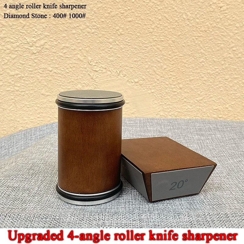 4-angle Black Roller Circular Angle Sharpening Aluminum Material square Cushion Block Multi Angle Convenient Sharpening