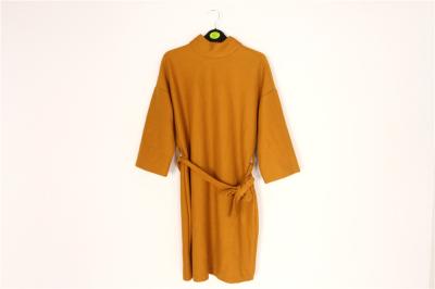 Womens Casual Long Sleeve Turtleneck Dress 98% Polyester 2% Elastane