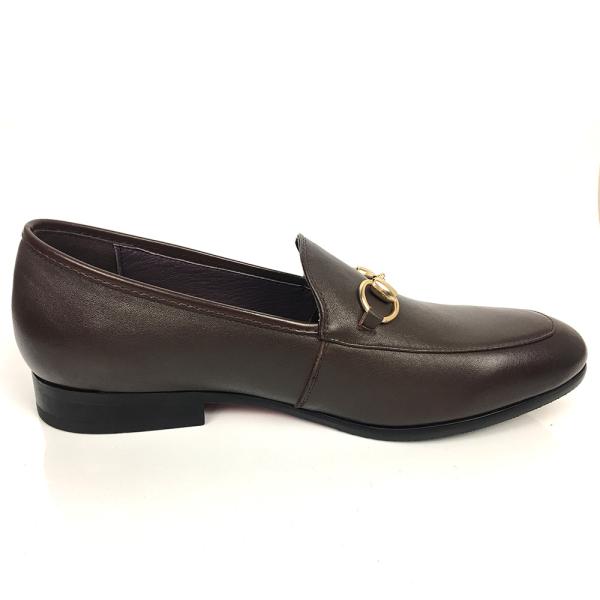 Trendy Mens Dress Leather Loafers Round Toe Comfortable Mens Formal Footwear