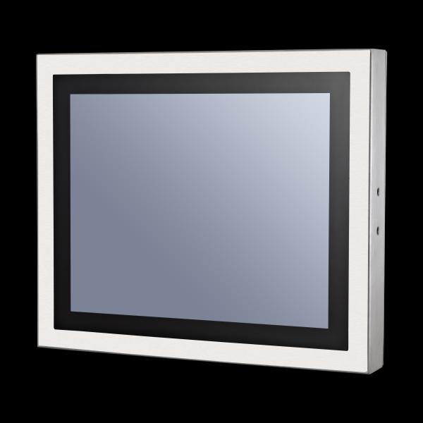 19 waterproof dustproof stainless steel 304 316 touch panel PC computer for food, beverage, biotechnology HMI fanless industrial all in one M12 connector