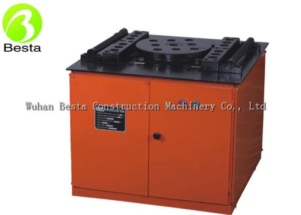 50mm Steel Rod Bender Round Iron Rod Curved Rebar Bender GW50 380V Motor