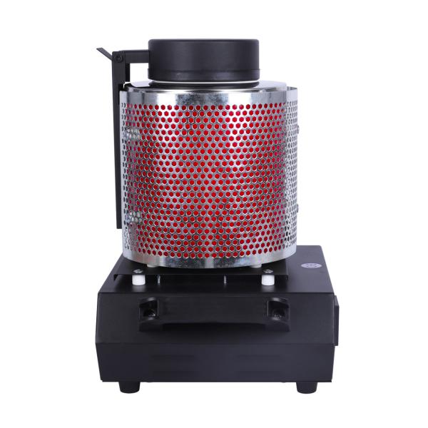 Tooltos 1800W Digital Protective Grid Automatic Gold Electric Melting Furnace For 1/2/3kg