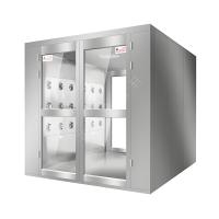 Stainless Steel Cargo Shower Room Air Shower With Fast Door For Clean Room / Laboratory