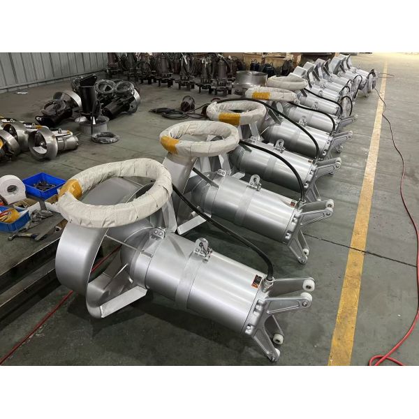 10m Cable Length Submersible Mixer Pump Designed to Optimize Mixing Efficiency in Large Scale Water Treatment Facilities