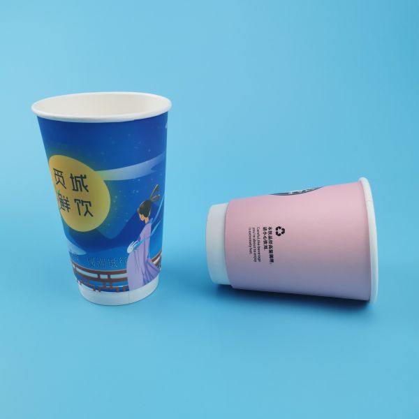 12oz горячие чашки чая пузыря кофе 89MM устранимые