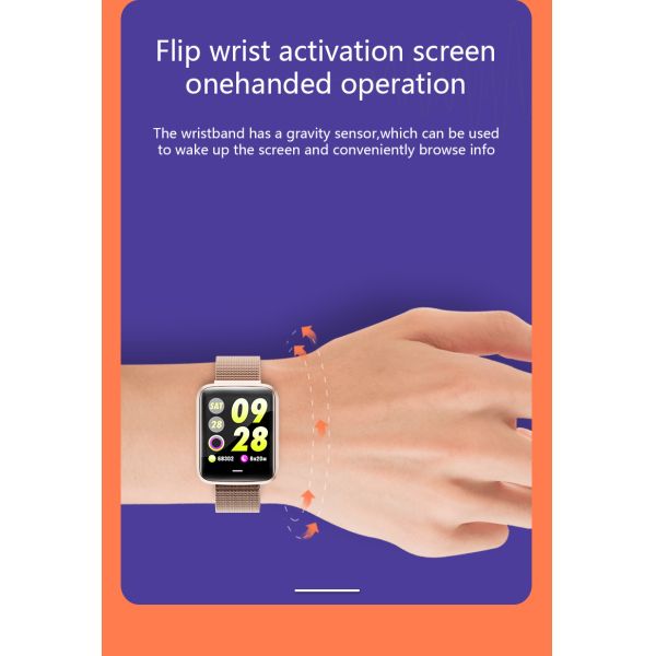 Ремень id RFID 13.56MHz спорта BT5.0 Nfc Ic фитнеса здоровья андроида дозора HL19 OEM Odm умный