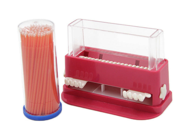 Microbrush Dispensers For Semi Permanent Makeup or Microblading Tattoo Operation