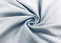 100 pour cent de polyester de chemise de tissu de gris tricoté par chaîne de guingan vérifient 130GSM