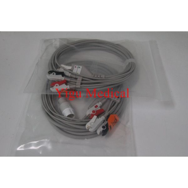 Кабель взрослого ECG струбцины руководства запасных частей 3 98ME01AB001 ECG