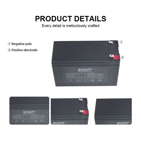 12.8v 10ah Lifepo4 Lithium Ion Iron Phosphate Battery Pack Size