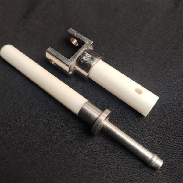 Precision 1300kg/Mm2 Zirconia Ceramic Piston Self Lubricating