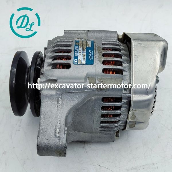EexcavaStart DENSO Excavator Alternator 12V 40A OEM 129423-77200 101211-1170