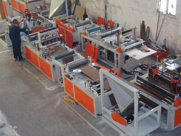 15Kw / 16Kw High Speed Side Sealing PP Bag Making Machine With CE ISO