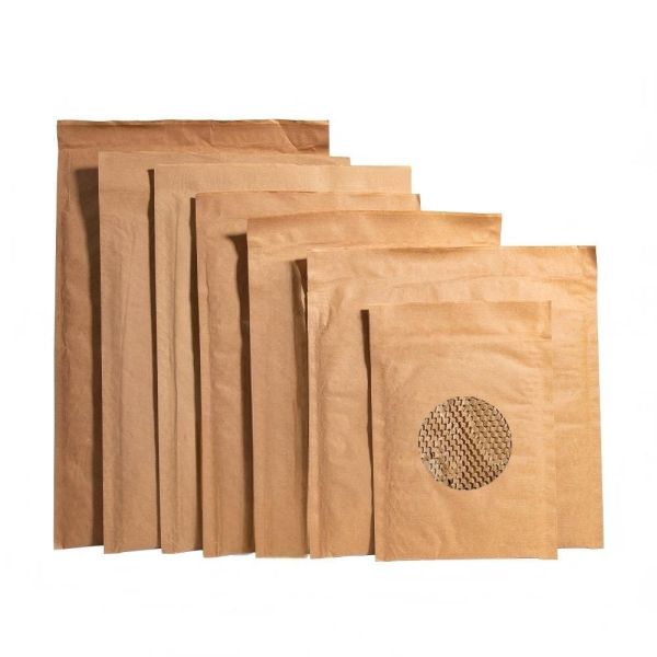 Regular Honeycomb Paper Bag  Brown Crush Resistant  Padded Paper Mailer