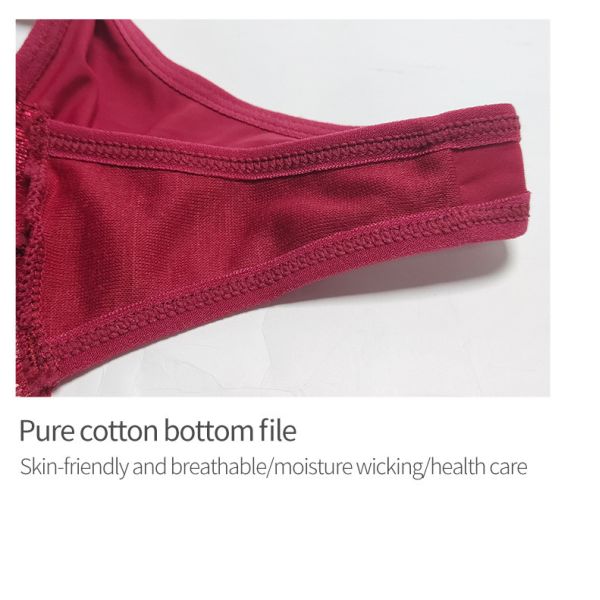 Ремень сетки шнурка сексуального низкого нижнего белья задней части трусов ультра тонкого t шнурка подъема флористический видит через трусы