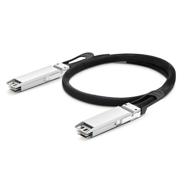 Compatible Twin-port 1.6T 2x800Gb/s OSFP Close Top InfiniBand XDR Passive Direct Attach Active Copper Twinax Cable