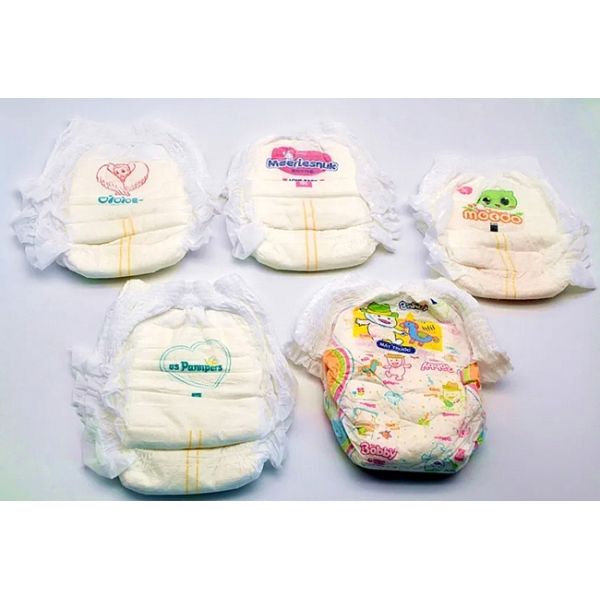 Customized Ultra Thin Pull Up Diapers Breathable Film Nappy Disposable Infant Pant Nappy Manufacturer Baby Diapers