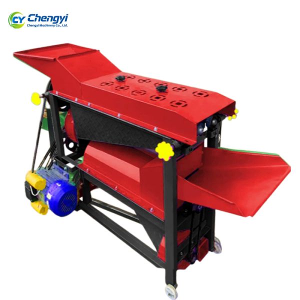 Heavy Duty Corn Threshing Peeling Machine Low Kernel Damage For Agriculture