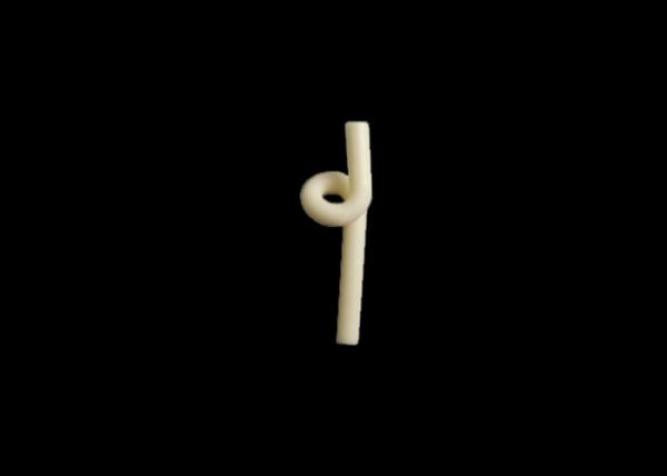Super Aluminum Oxide Ceramic Yarn Guide Apply In Textile Machinery Ceramic Parts