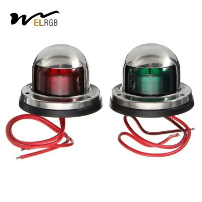 5050SMD IP68 Boat Bow Headlights Red Green LED Bow Navigation Light