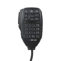 HM-207 PTT émetteur à longue portée étanche à l'eau haut-parleur microphone walkie-talkie noir