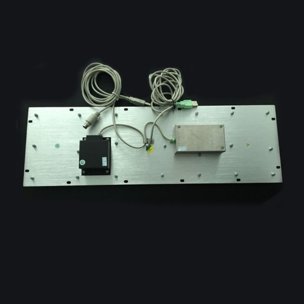 Тип водоустойчивая клавиатура 106 ключей, промышленная клавиатура компьютера металла ранга