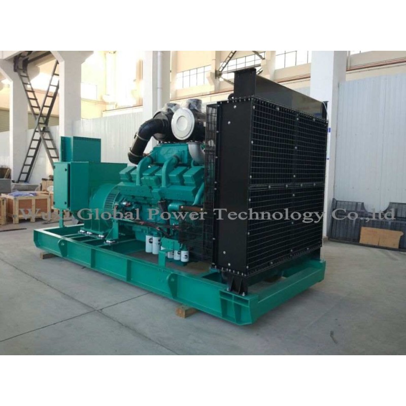 60Hz 3 Phase 720KW 900KVA Open Diesel Dg Set With 12 Cylinder Diesel Engine Cummins KTA38-G2