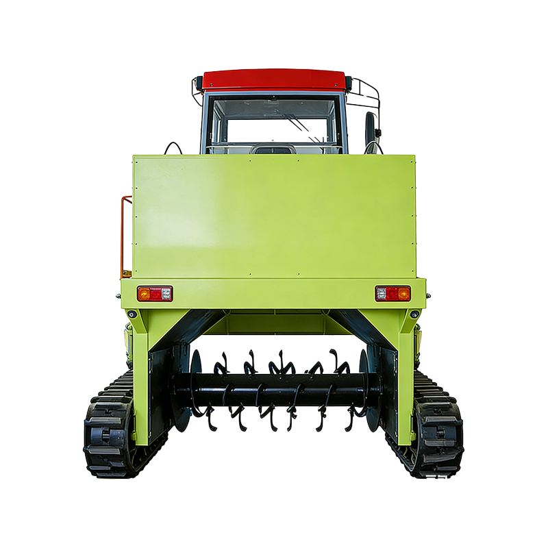 Full Hydraulic Control Crawler Compost Turner with Large Processing Capacity and Stable Performance for Organic Waste Fermentation