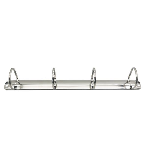 Large Capacity D Ring Binder Mechanism 4 Ring Notebook Binder Clip Customized