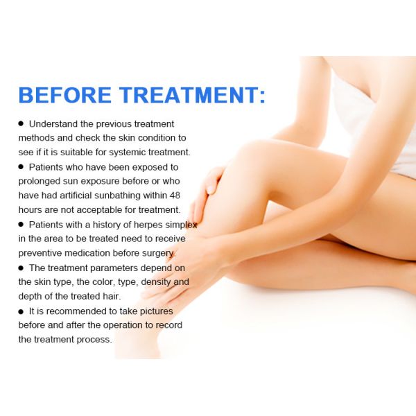 3 Wavelength Diode Laser Hair Removal Machine For Permanently Hair Removal