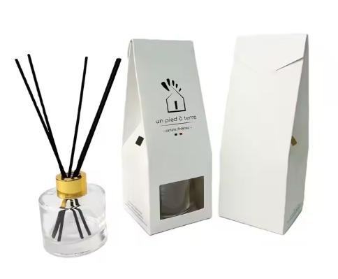 Custom Rigid Paper Boxes for Scented Candle Reed Diffuser Sets
