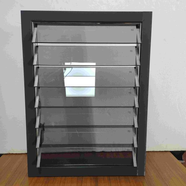 Tempered Glass Blade Aluminium Louver Invisible Window Aluminum Jalousie