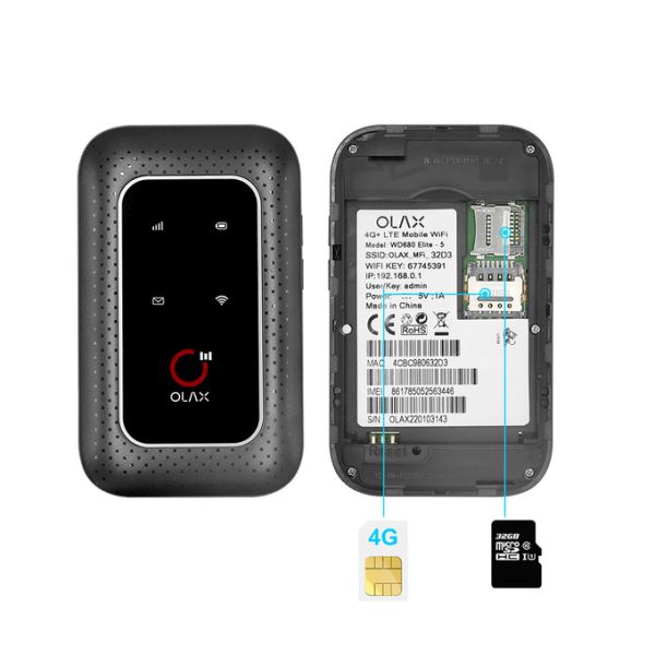 Olax WD680 4g Lte выдвинуло мобильный прибор 150Mbps B1/3/5/8 Точки доступа Wifi