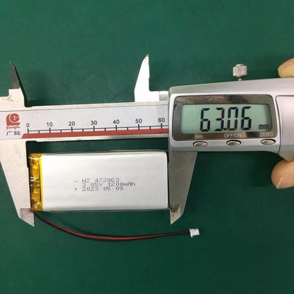 1200mAh 4.35V High Voltage Lithium Polymer Battery for 3.85V Energy Storage Applications