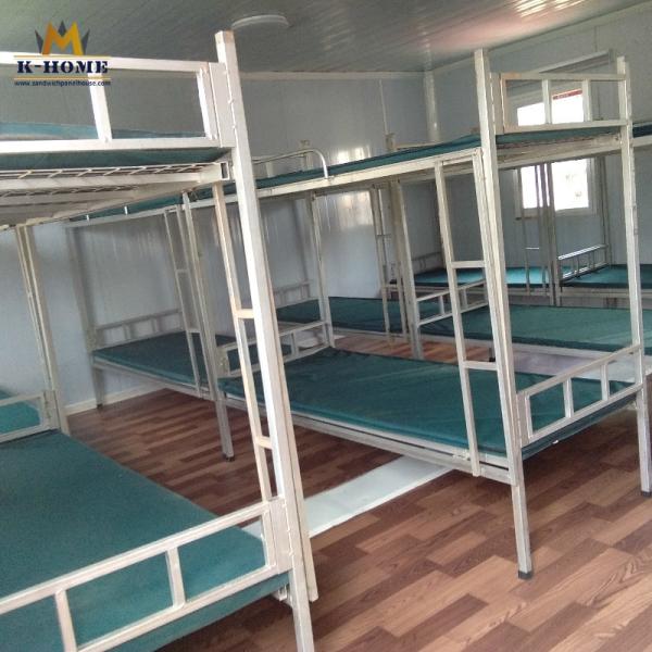 Fast Assembly Sandwich Panel Container House Movable For Labor Camp