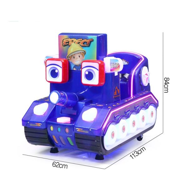 Kiddie Rides Bulldozer Caixinha de controle de máquina de jogos de carro para 1 jogador 110V/220V/230V