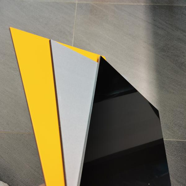 0.3mm*0.3mm Aluminium Composite Panel Acm 1240mm For Wall Cladding