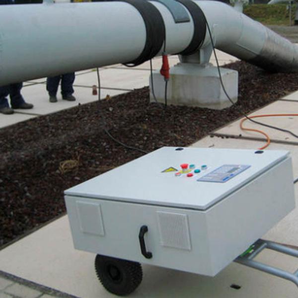 ISO 50HZ Pipeline Demagnetizer Pipe Demagnetizing Equipment