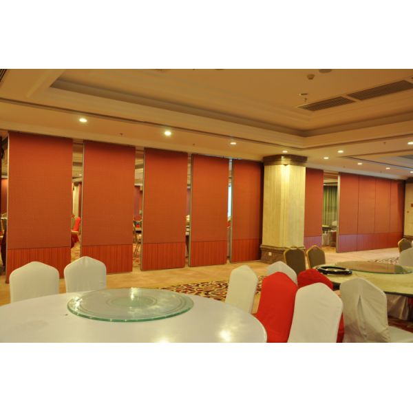 Панель раздела рассекателя комнаты Халл банкета акустическая передвижная портативная путем складывать и двигать