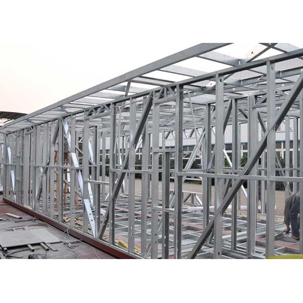 Light Steel Frame ADU Houses Modular Home Granny Flat One Story SIngle Family For Rental