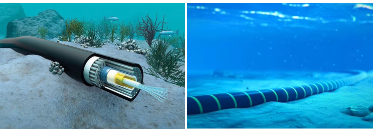 Underground Fiber Optic Cable GYTA33 24 32 36 48 72 96 144 Cores G652D SM Submersible Underwater Cable For Direct Buried Laying