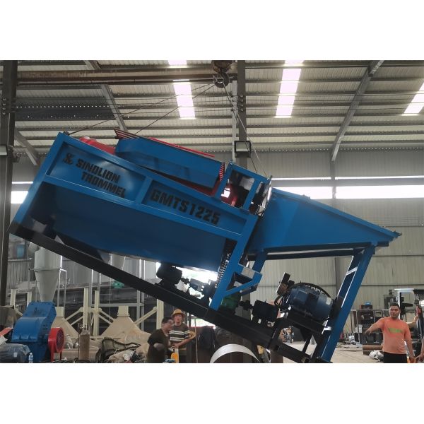 Gold Separation Mining Trommel Gold Washing Plant Equipment with Customizable Packing