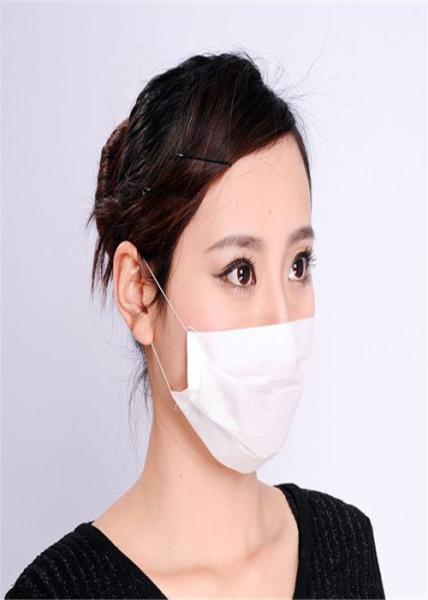 100% Wood Pulp Paper Disposable Dust Mask For / Home Care / Outdoor