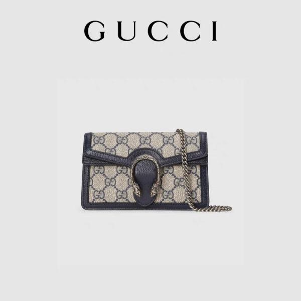 Saco supremo CZ3457 do GG Mini Bag Suede Leather Chain de Dionysus da lona revestida