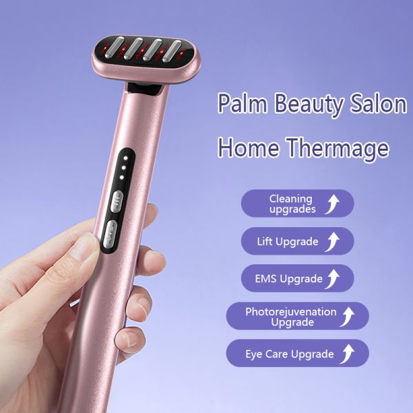 Mini Eye Beauty Device Hand Held Electric Vibration Massage Wand for Face and Eyes