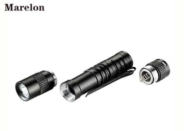 Outdoor LED Emergency Flashlight Laser Engrave Logo For Night Lighting
