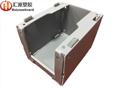 Eco Friendly PP Corrugated Plastic Box , Corrugated Plastic Storage Bins