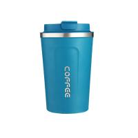 Reutilizable a prueba de fugas 510ml de acero inoxidable Taza de agua termal de café para el exterior del automóvil